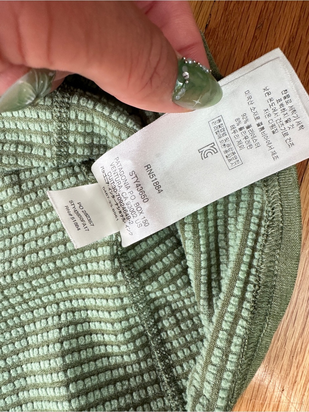 Patagonia Capilene 3 Midweight Crew Baselayer Top Women’s M OlivGreen Long Sleev - Picture 8 of 13